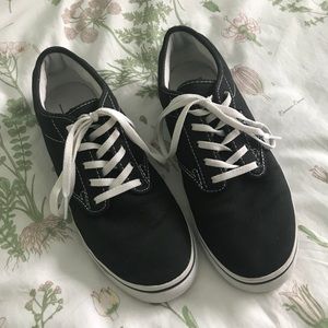 Vans Black and white shoes